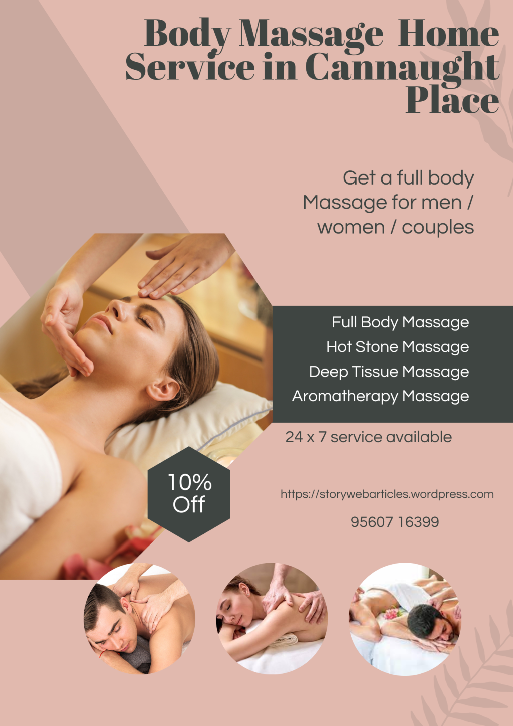Why hire Body Massage Home Service in Connaught Place New Delhi